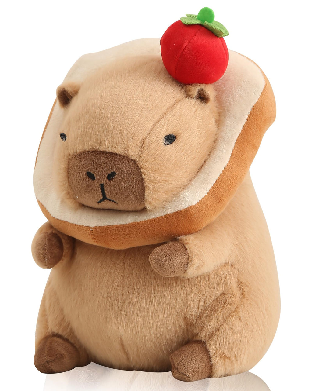 Cute Capybara Plush Soft Capybara Plushie Pillow with Kawaii Capybara Stuffed Animals Toy for Kids Girls Adults Birthday Gifts and Home Decor 12 inch (Kawaii Capybara Plush)