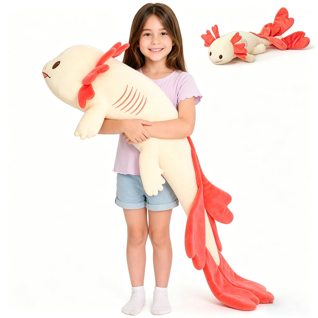 MaoGoLan Pink Pig Plush Pillow– 24" Giant Pig Stuffed Animal Body Pillow