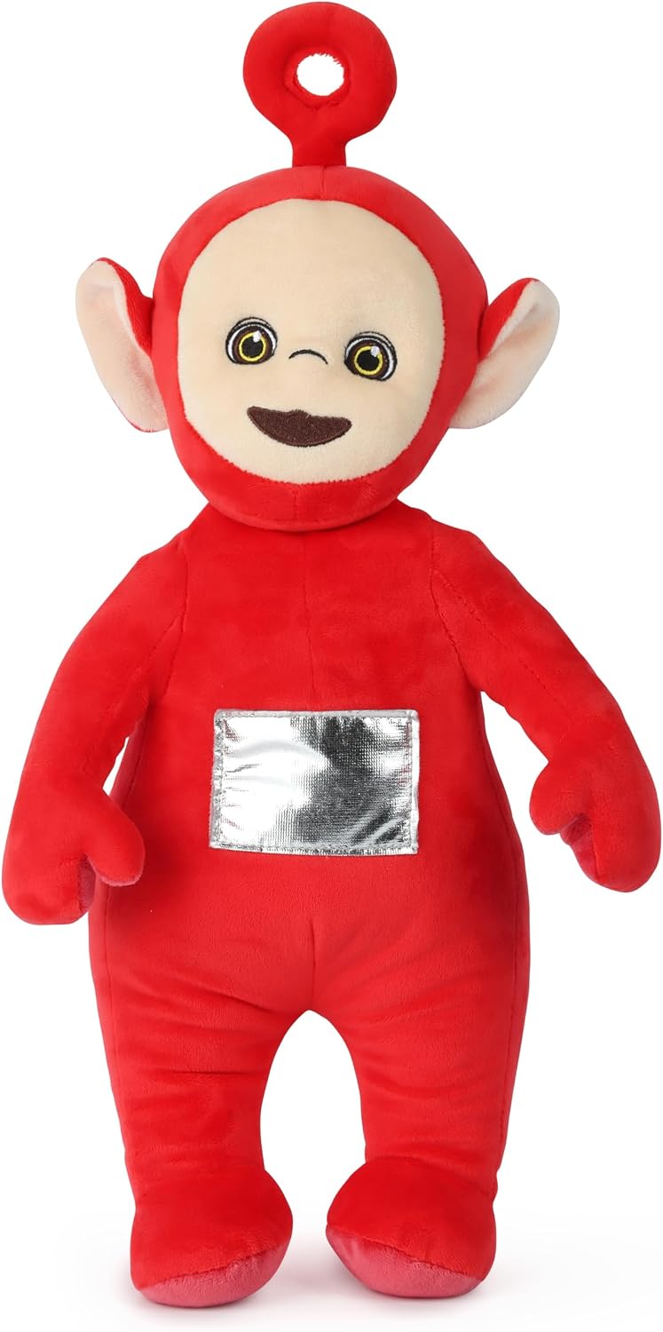 Jay Franco Teletubbies Po Toddler Kids Plush Pillow Buddy, Red