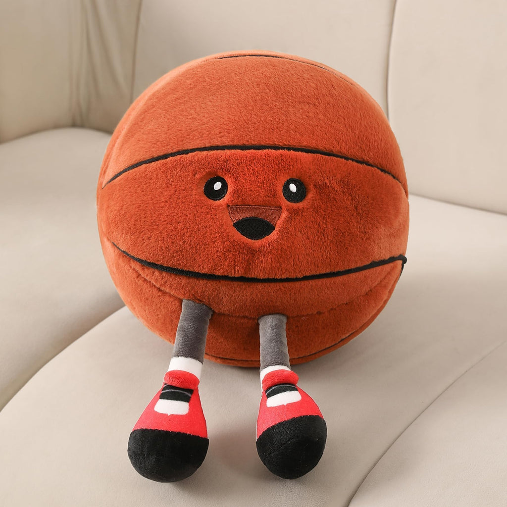 Basketball Plush Pillow, Cute Plushies, Squishy&Huggable Stuffed Plush Toy