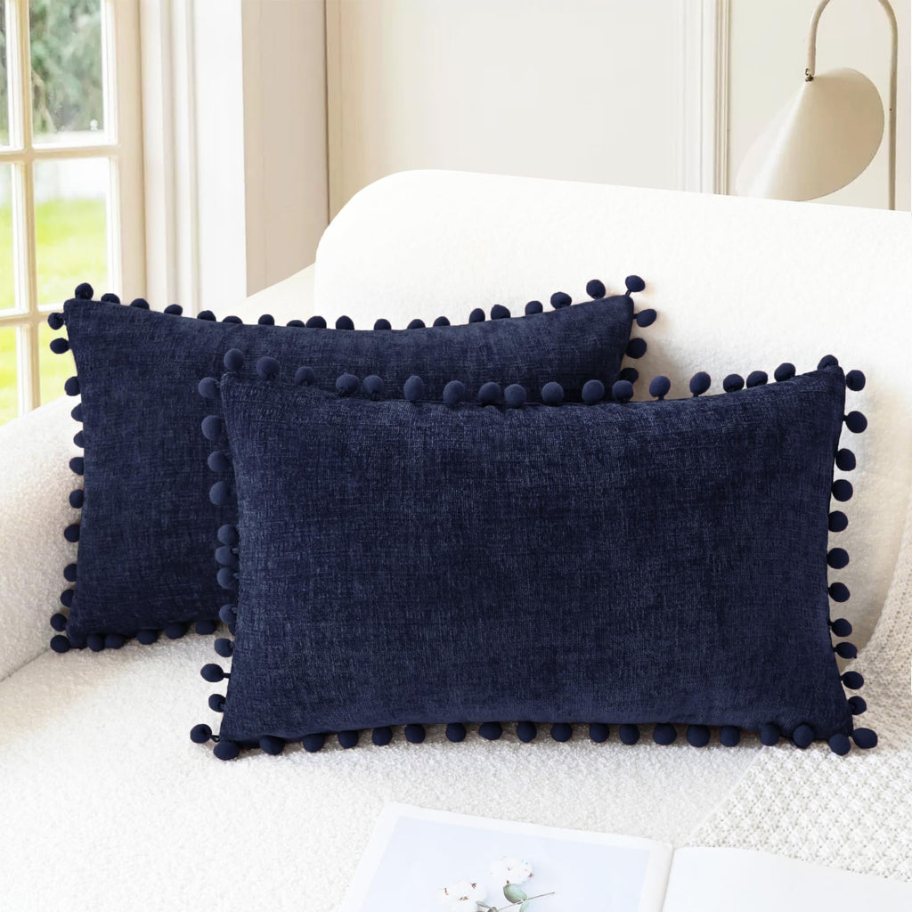 CaliTime Decorative Couch Throw Pillow Covers 18 X 18 Inches Gold