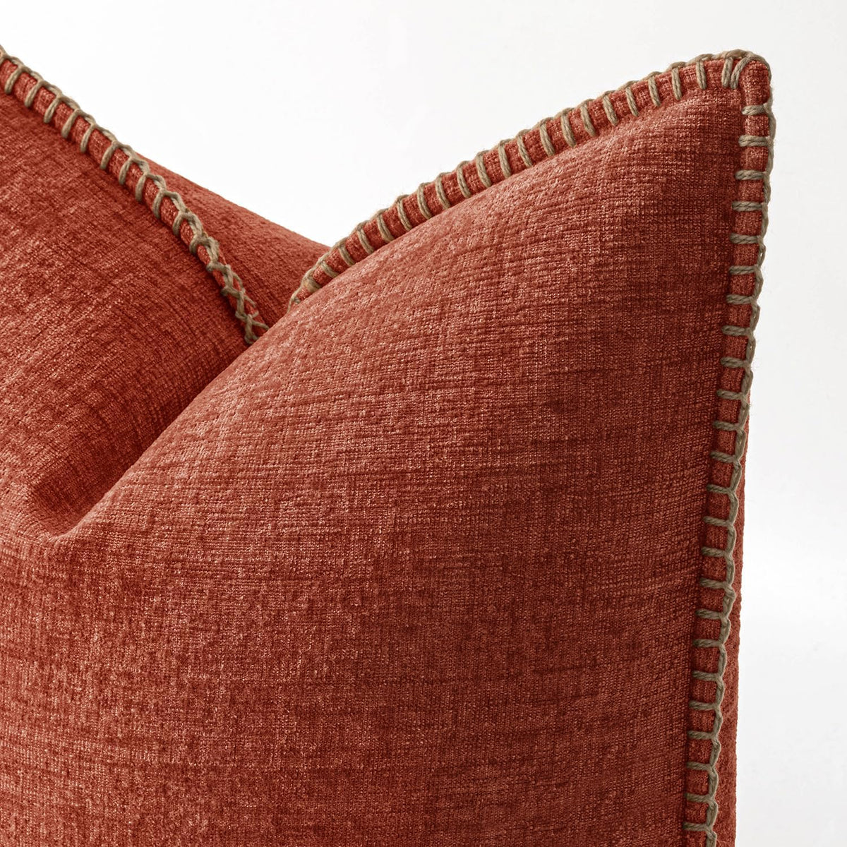MIULEE Fall Decorative Couch Throw Pillow Covers 18x18 Inch Burnt Orange