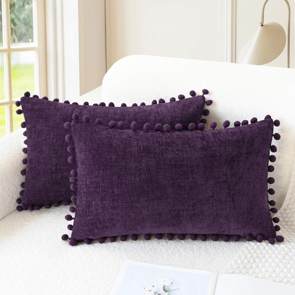 CaliTime Decorative Couch Throw Pillow Covers 18 X 18 Inches Gold