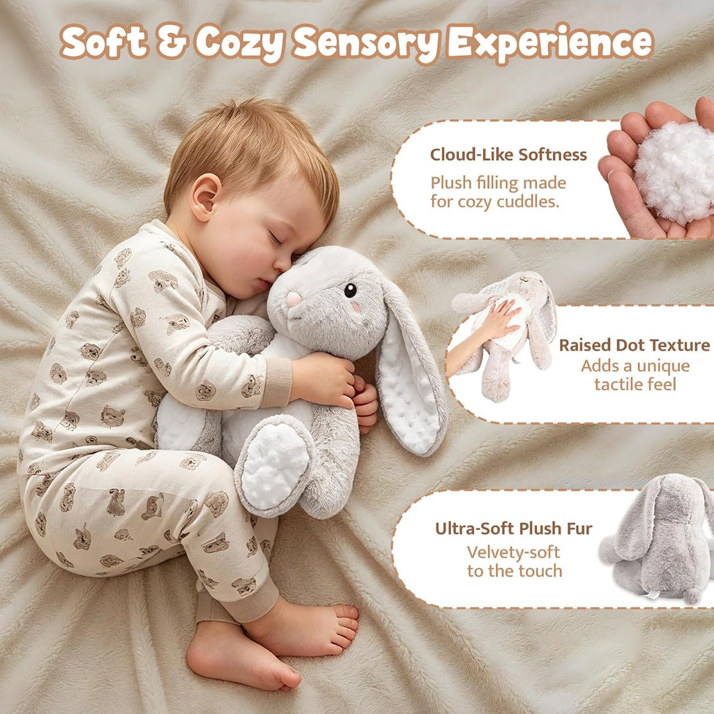 Bounny Vibrating Pillow, Sensory Pillow for Autistic Kids 1-3