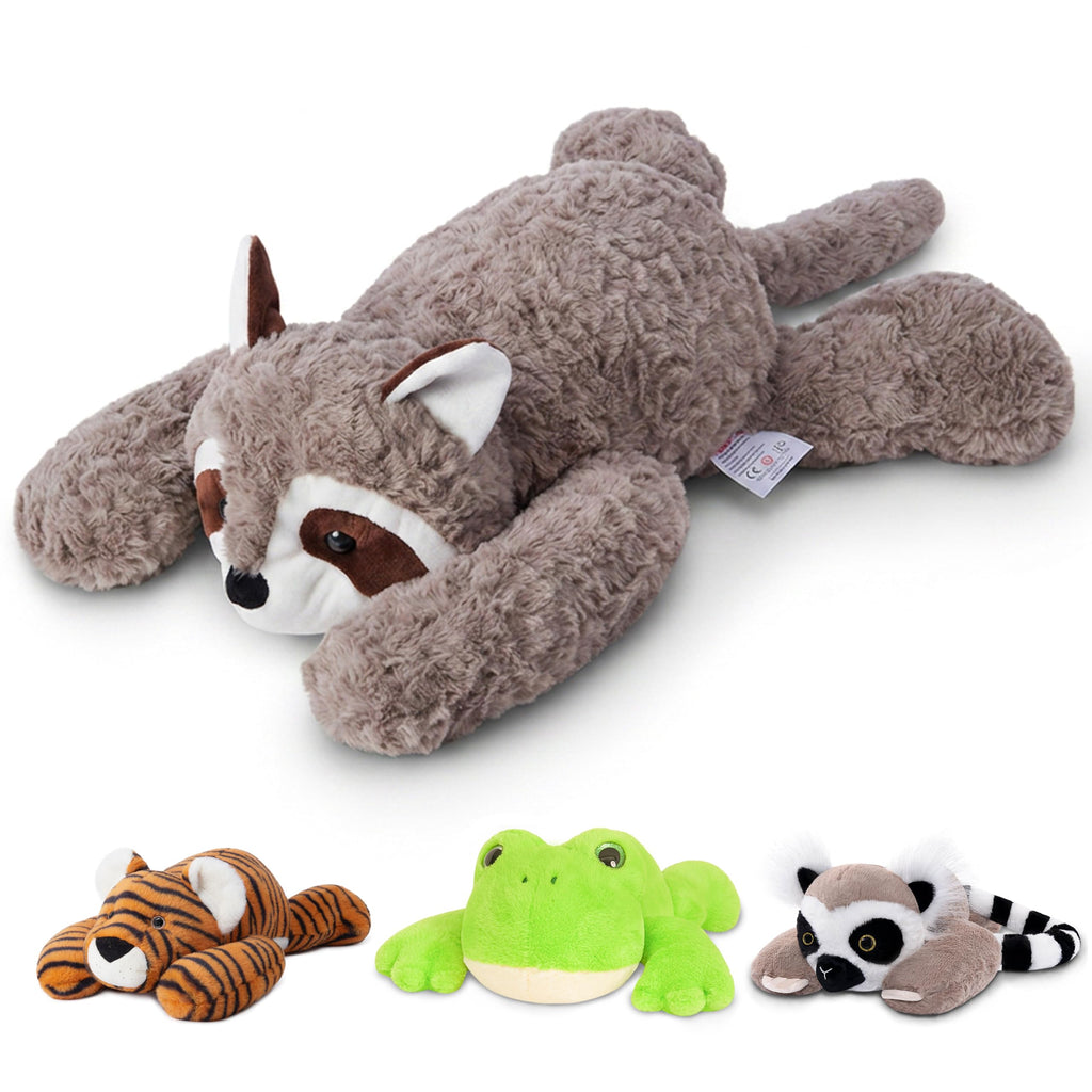 Niuniu Daddy Weighted Stuffed Animals, 25 in 5 lbs, Axolotl Calming Plush