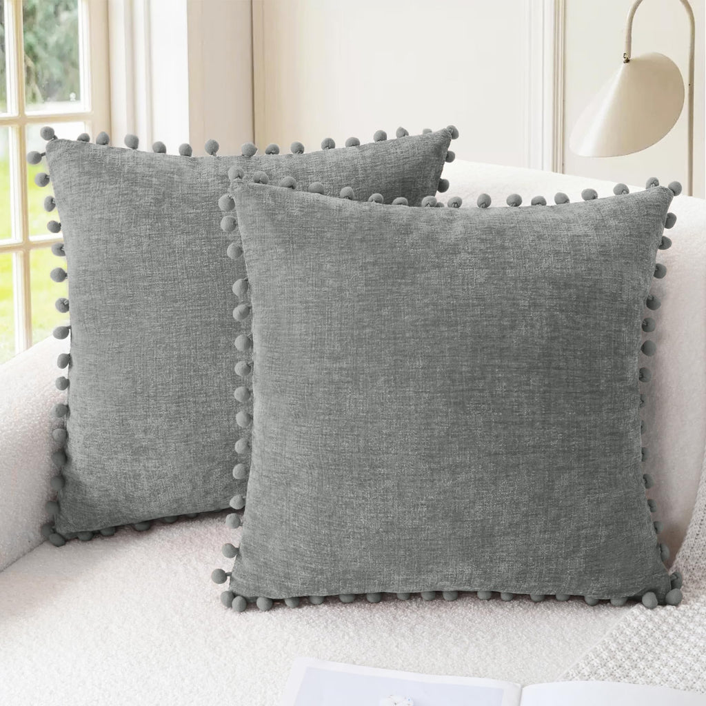CaliTime Decorative Couch Throw Pillow Covers 20 X 12 Inches Gold