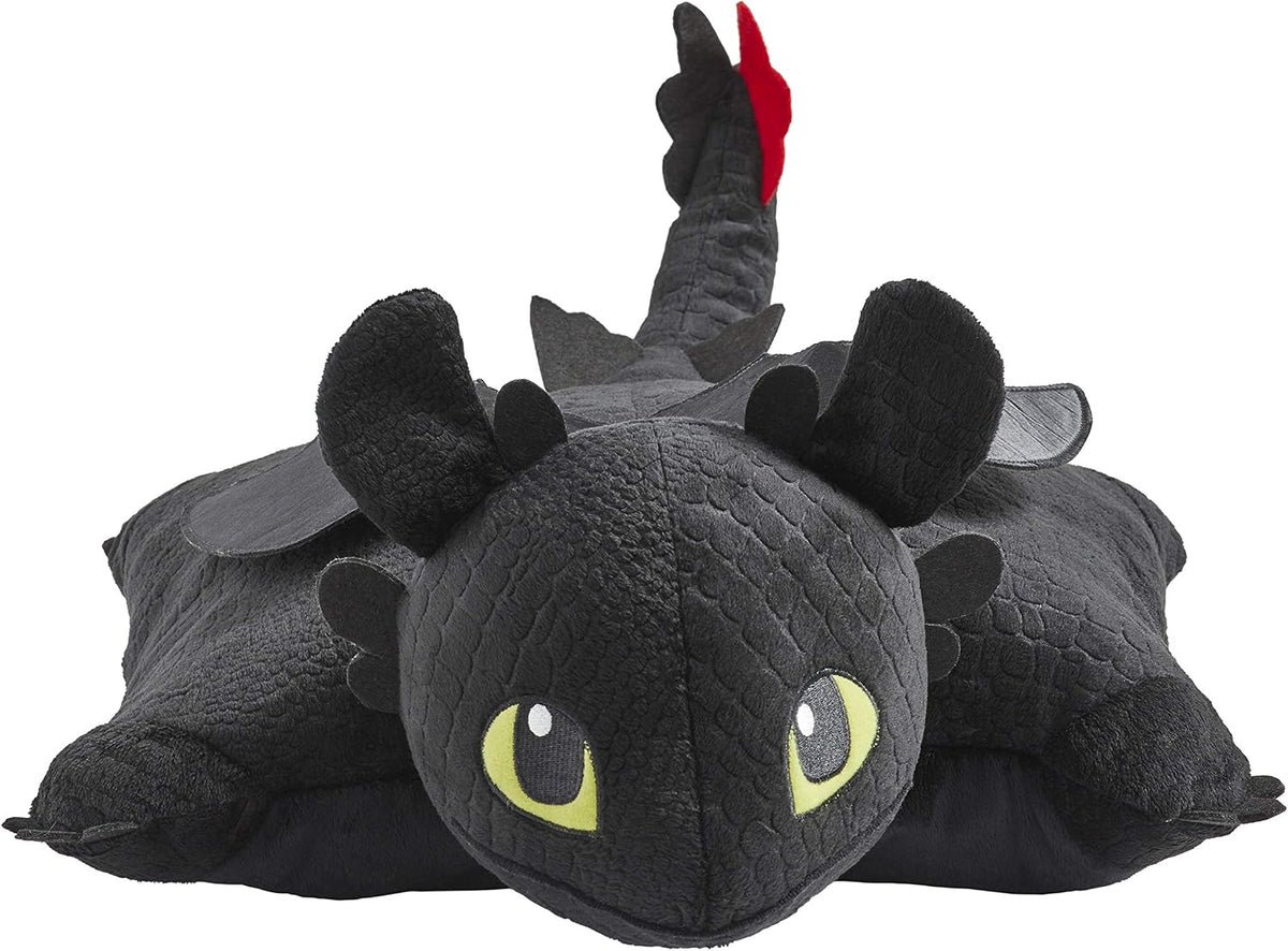Pillow Pets NBCUniversal How to Train Your Dragon Toothless, 16" Plush Toy