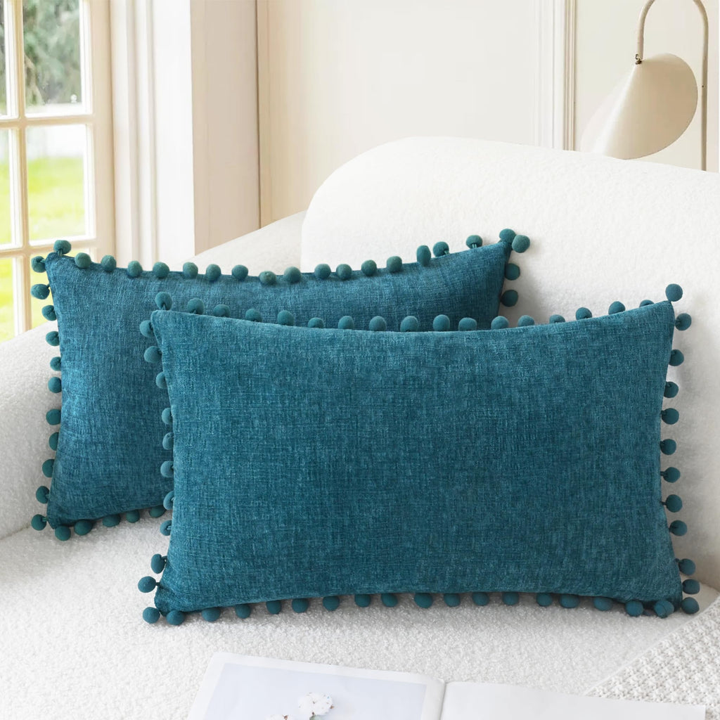 CaliTime Decorative Couch Throw Pillow Covers 18 X 18 Inches Gold
