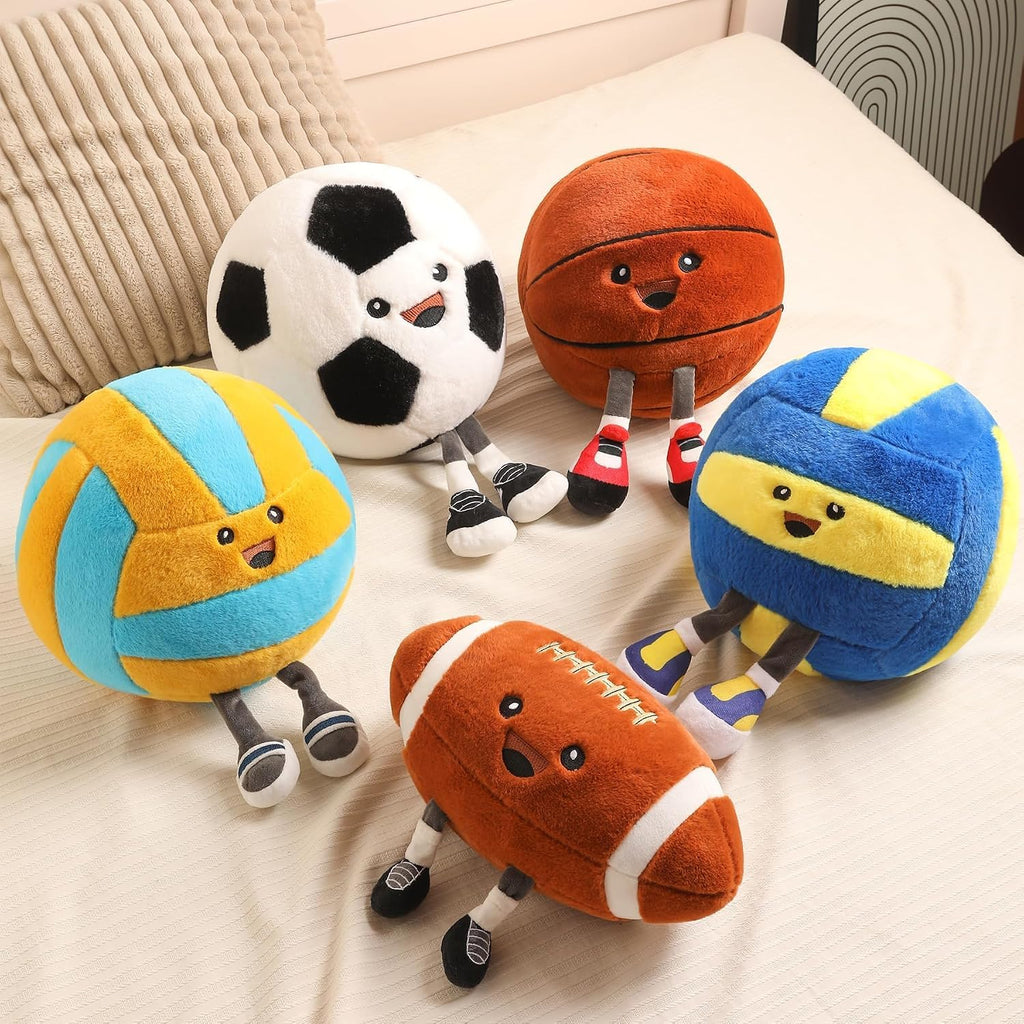 Basketball Plush Pillow, Cute Plushies, Squishy&Huggable Stuffed Plush Toy