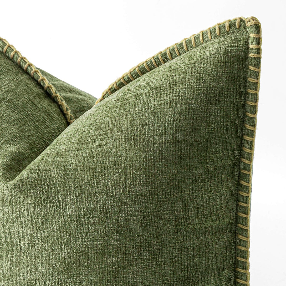 MIULEE Decorative Couch Throw Pillow Covers 18x18 Inch Sage Green 2 Pack