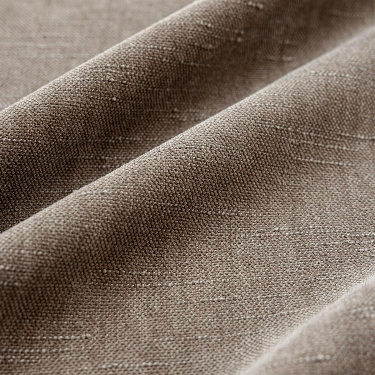 Foindtower Solid Textured Chenille Throw Pillow Covers 20x20 Inch,Taupe