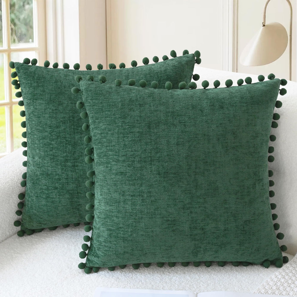 CaliTime Decorative Couch Throw Pillow Covers 20 X 12 Inches Gold