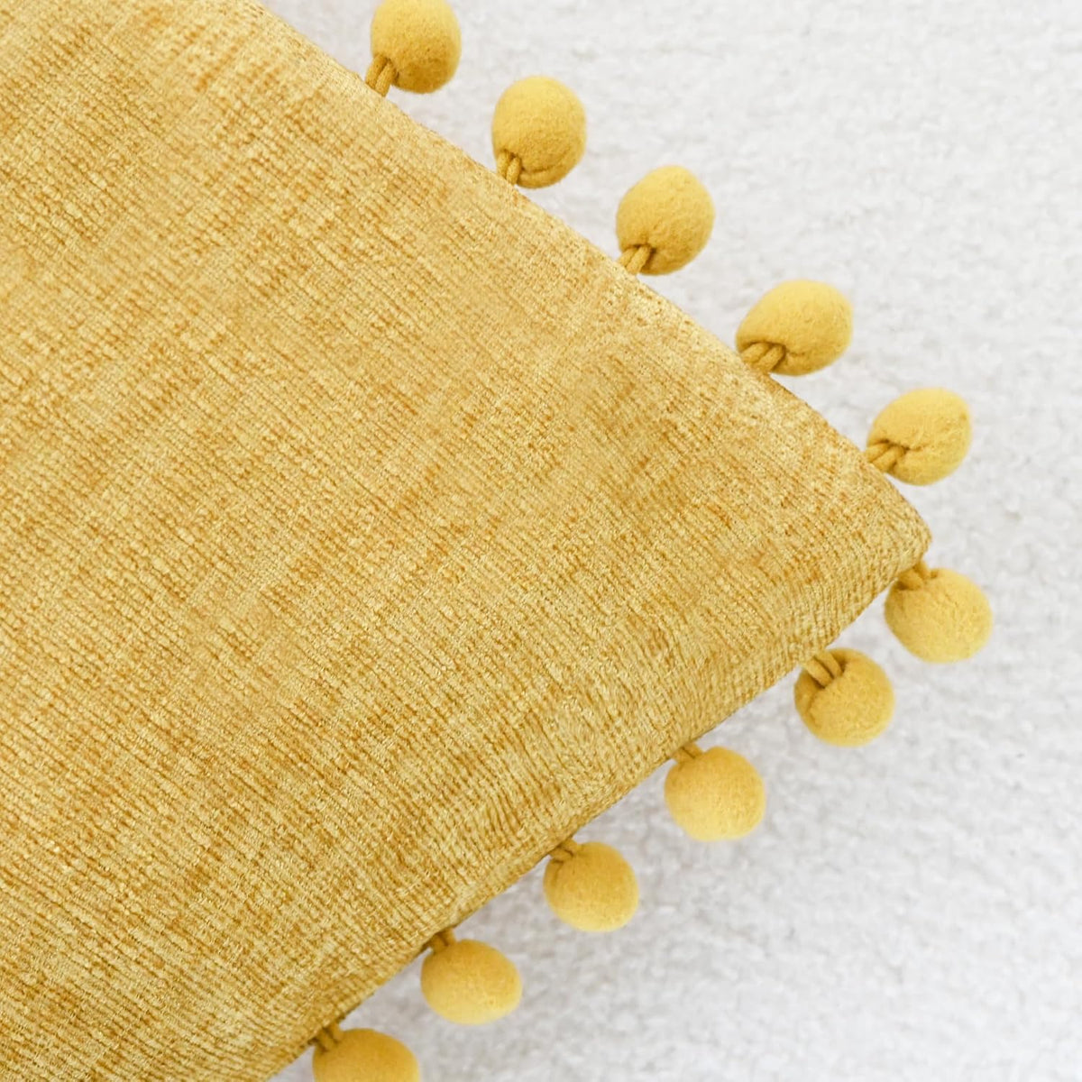 CaliTime Decorative Couch Throw Pillow Covers 18 X 18 Inches Gold