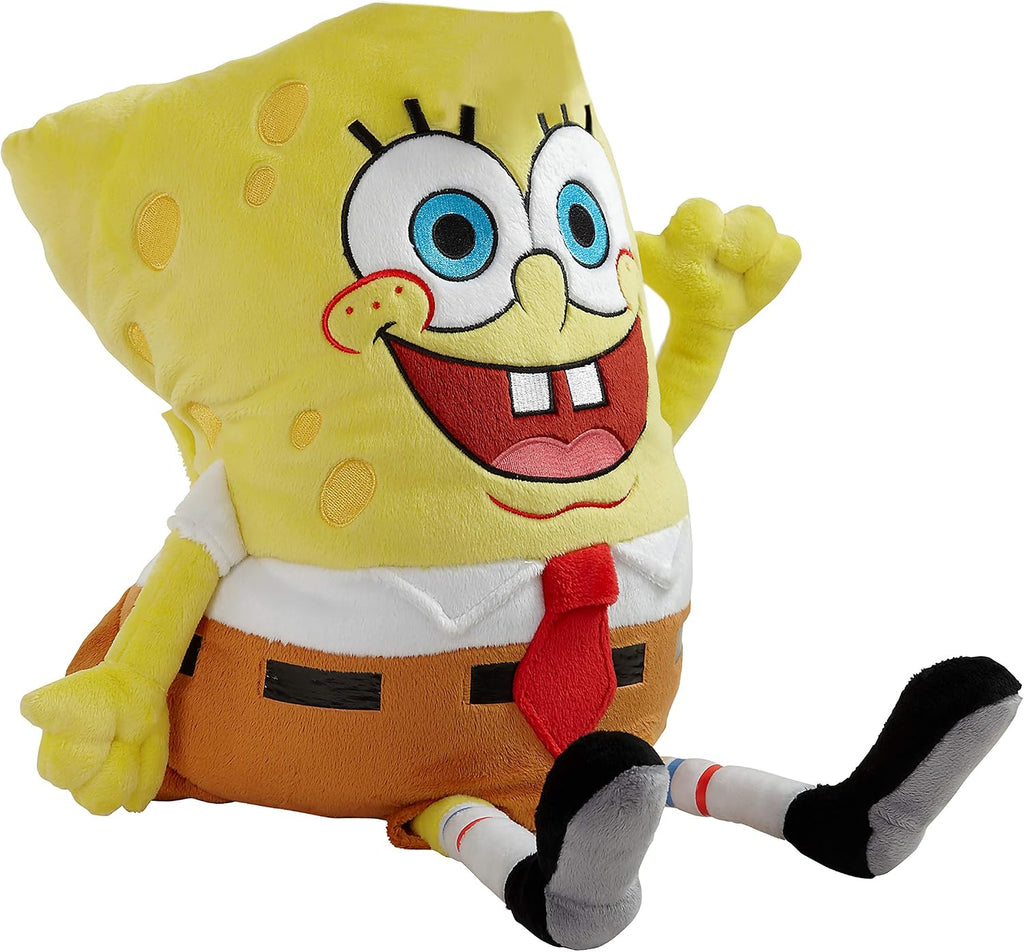 Pillow Pets Nickelodeon Spongebob Squarepants, 16" Stuffed Animal Plush Toy