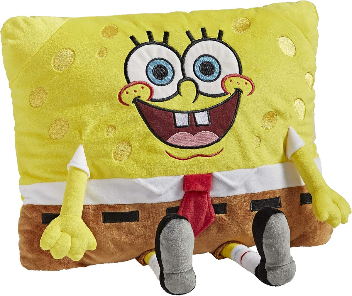Pillow Pets Nickelodeon Spongebob Squarepants, 16" Stuffed Animal Plush Toy